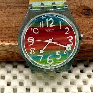 Swatch Watch Color The Sky GS124 Vintage 2000